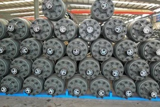 Trailer Axle Parts Fifth Wheel with Steel in China Factory