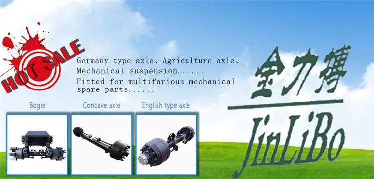 6t 8t Agricultural Axle with High Quality and Factory Price