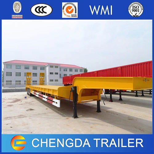 50ton Low Loader Trailer 3 Axles for Sale