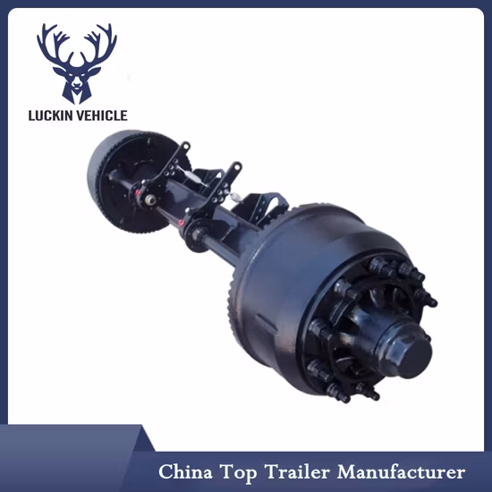 Eje de camión Piezas de remolque Eje Eje trasero Eje de tambor 13ton 16ton American Fuwa Type Eje con interior y exterior