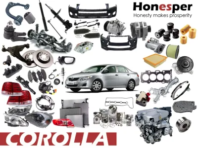 Venta al por mayor de piezas de repuesto para automóviles, piezas de suspensión, piezas de motor, kits de carrocería, accesorios para automóviles para Toyota Corolla Zre15
