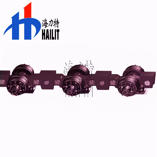 Suspensión de eje de línea de bogie rígido de piezas de remolque de camión de servicio pesado del fabricante chino